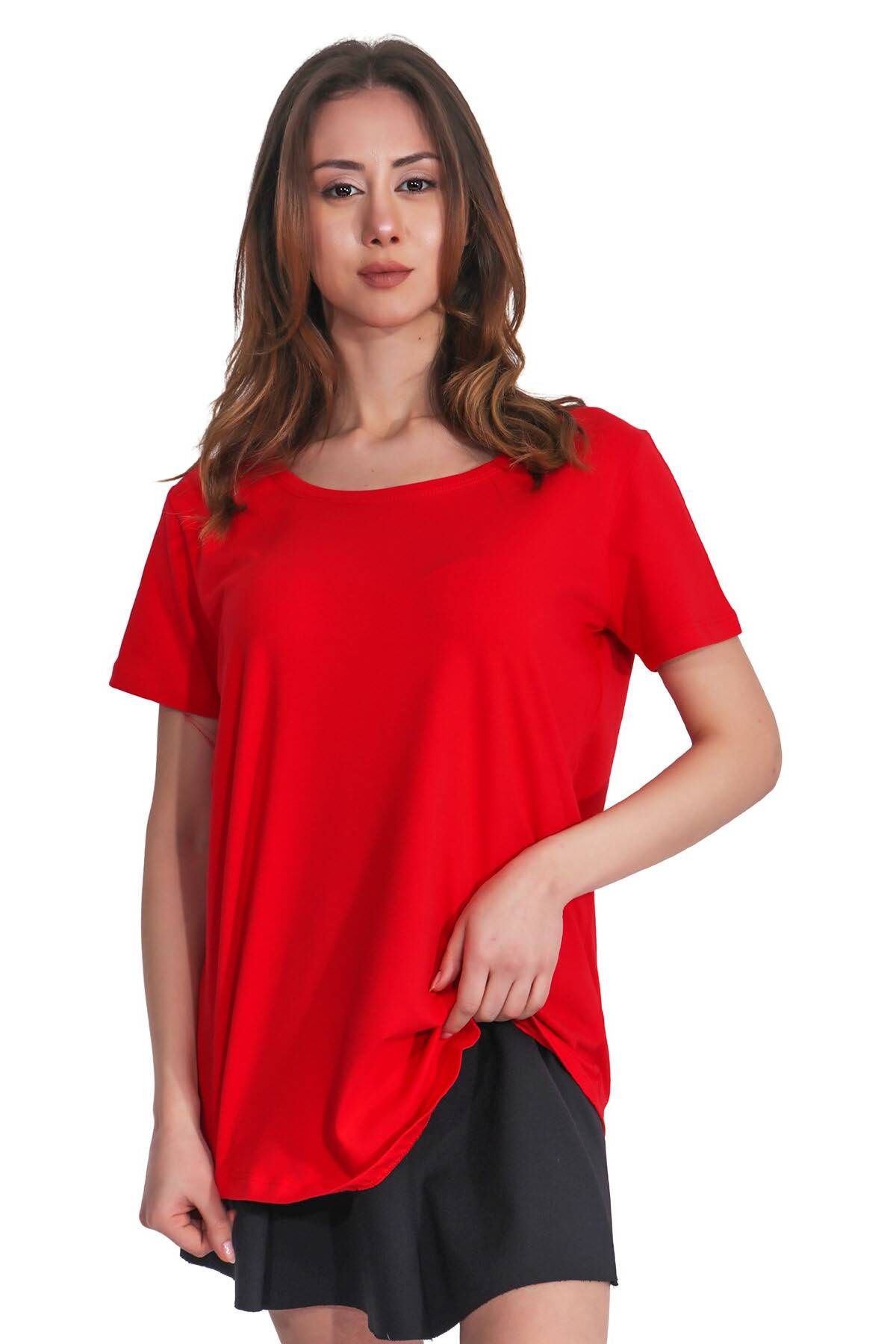 Duss Ateş Kırmızısı Kadın T-Shirt