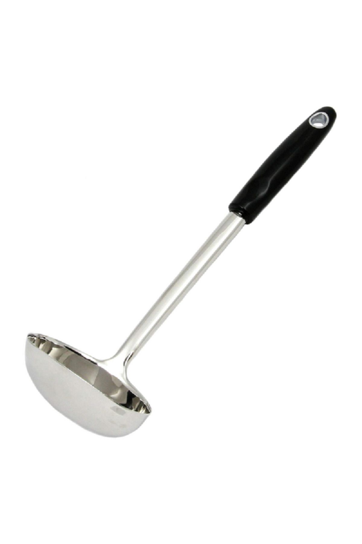 Chef Craft-Stainless Steel Ladle Silver and Black 13inch 2
