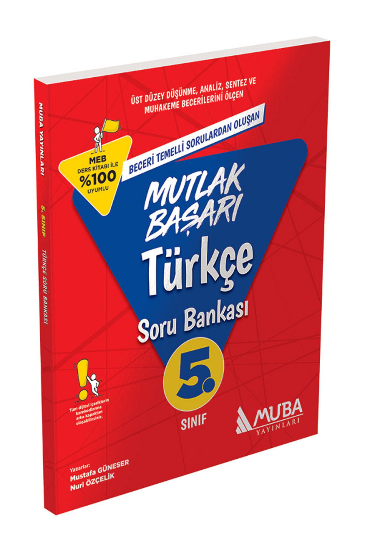 Evrensel İletişim Yayınları 5.Sınıf Muba Mutlak Başarı Türkçe Soru Bankası / Üst Düzey Düşünme ve Muhakeme Becerilerini Ölçer