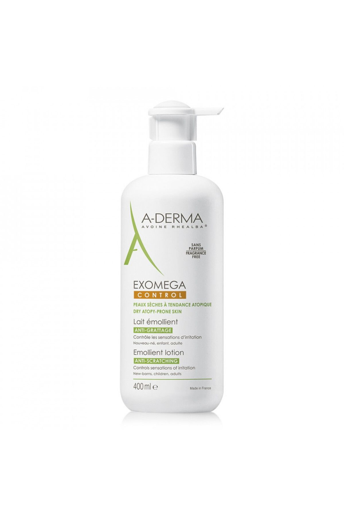 A-DERMA-Exomega Control Lapte emolient, 400 ml, 400 ml, Lapte 1