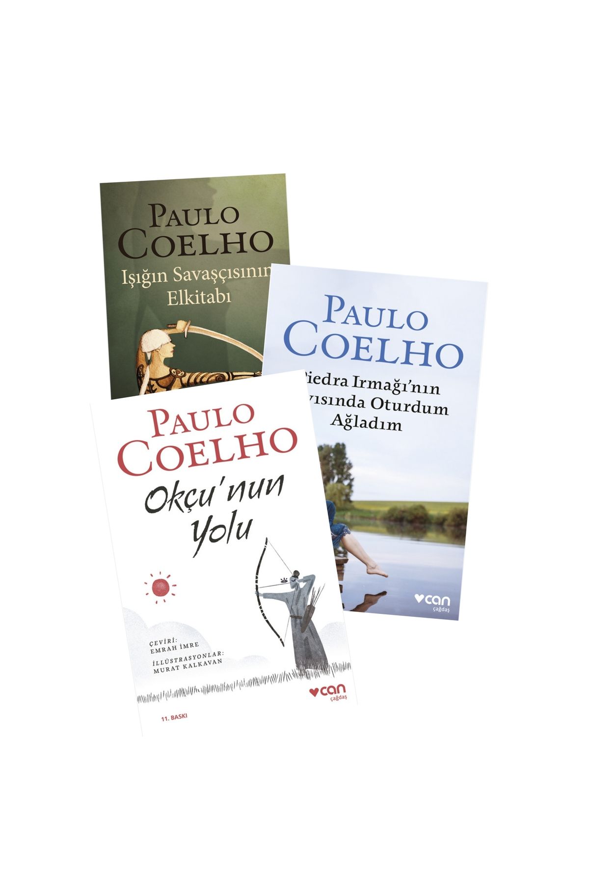 Can Yayınları Işığın Savaşçısının Elkitabı - Piedra Irmağının Kıyısında Oturdum - Okçu' nun Yolu Paulo Coelho