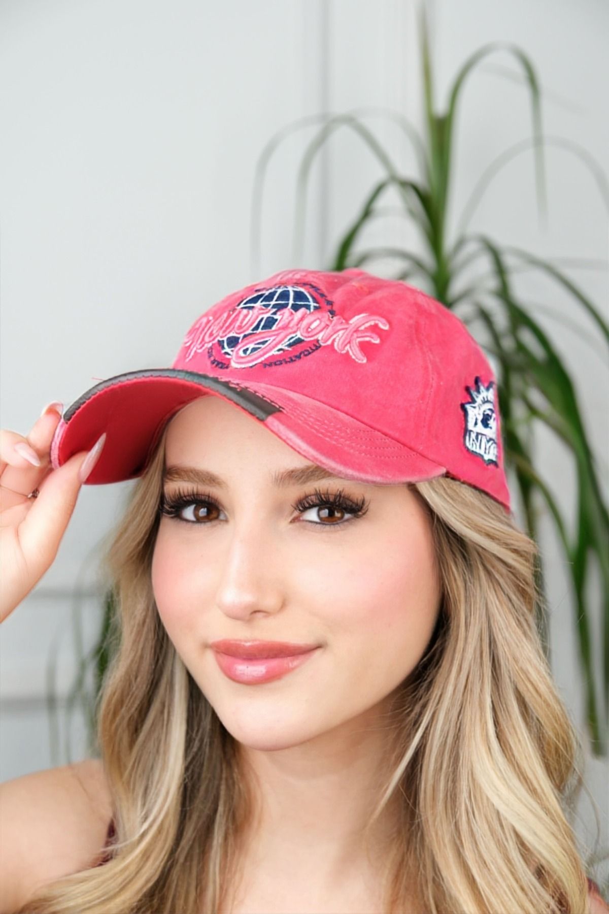 Jack Ferrero UNİSEX ESKİTME GÖRÜNÜMLÜ CAP ŞAPKA / BASEBALL CAP / HİPHOP ŞAPKA