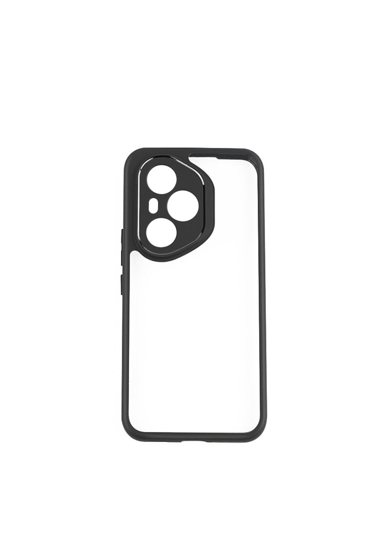 NANOSPACE Honor 400 Pro Kılıf Kamera Korumalı Şeffaf Arka Yüzey New Roll Kapak