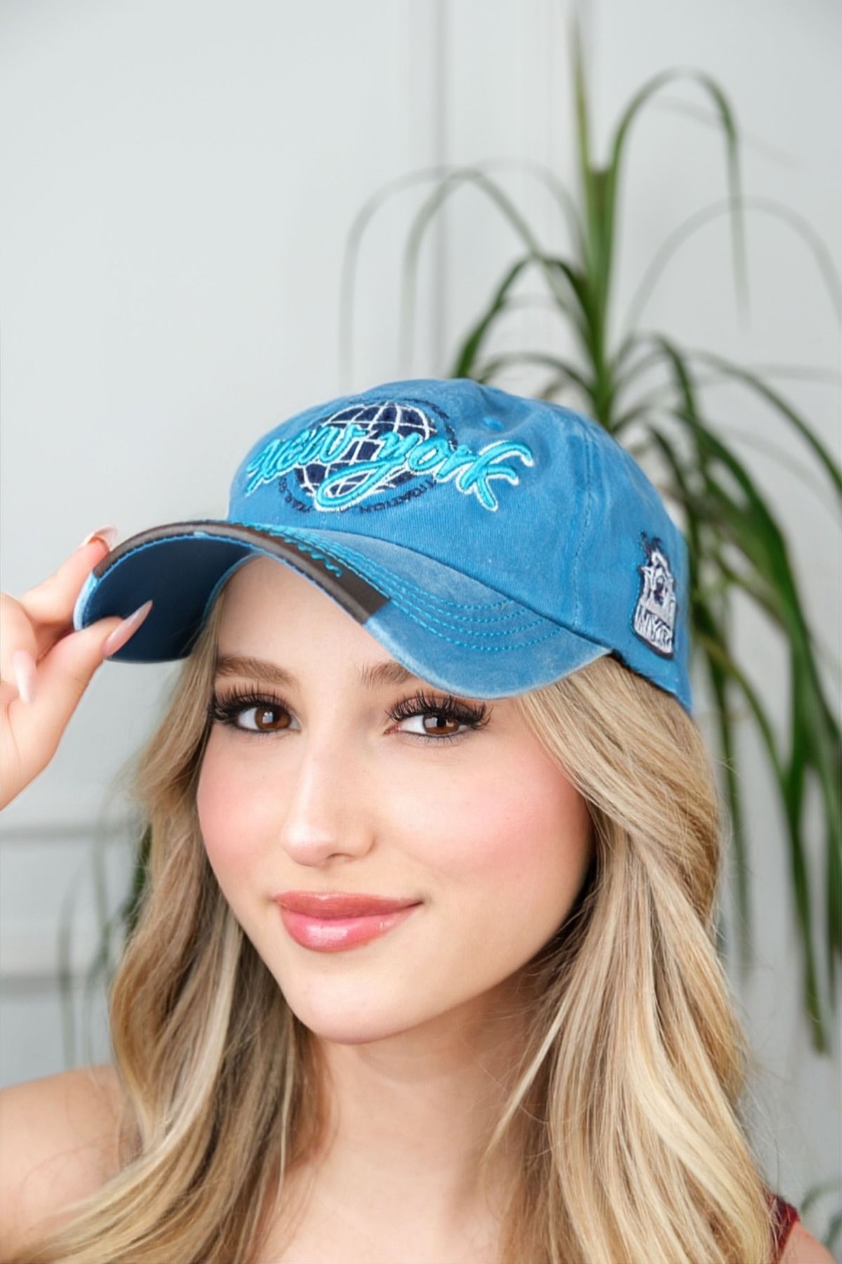 Jack Ferrero UNİSEX ESKİTME GÖRÜNÜMLÜ CAP ŞAPKA / BASEBALL CAP / HİPHOP ŞAPKA