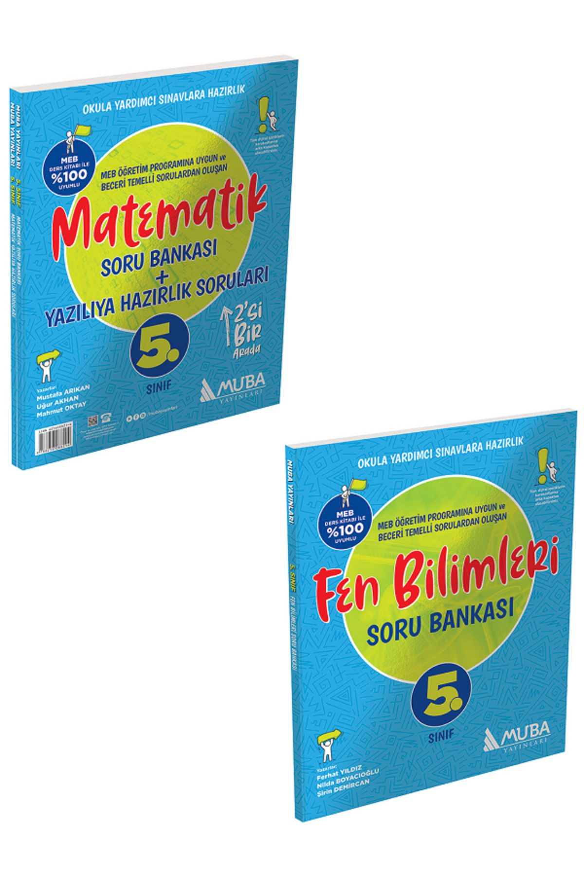 Evrensel İletişim Yayınları 5.Sınıf Muba Matematik Soru Bankası + 5.Sınıf Muba Fen Bilimleri Soru Bankası / 2 KİTAP