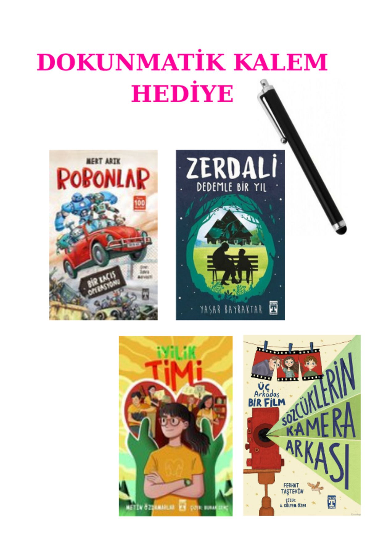 FOM Kitap TİMAŞ EN ÇOK OKUNAN ÇOCUK KİTAPLARI + 4 KİTAP SET
