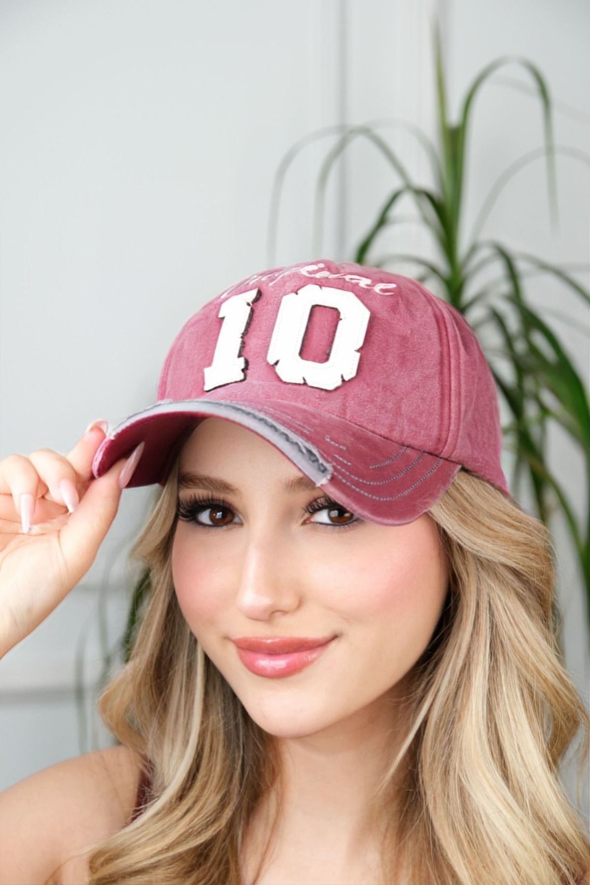Jack Ferrero UNİSEX ESKİTME GÖRÜNÜMLÜ CAP ŞAPKA / BASEBALL CAP / HİPHOP ŞAPKA