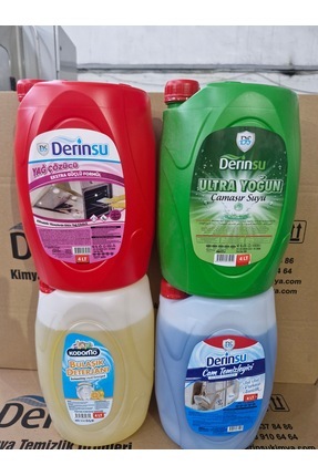 DERİNSU KİMYA BULAŞIK DETERJANİ,ULTRA YOĞUN, CAMSİL,YAĞ ÇÖZÜCÜ