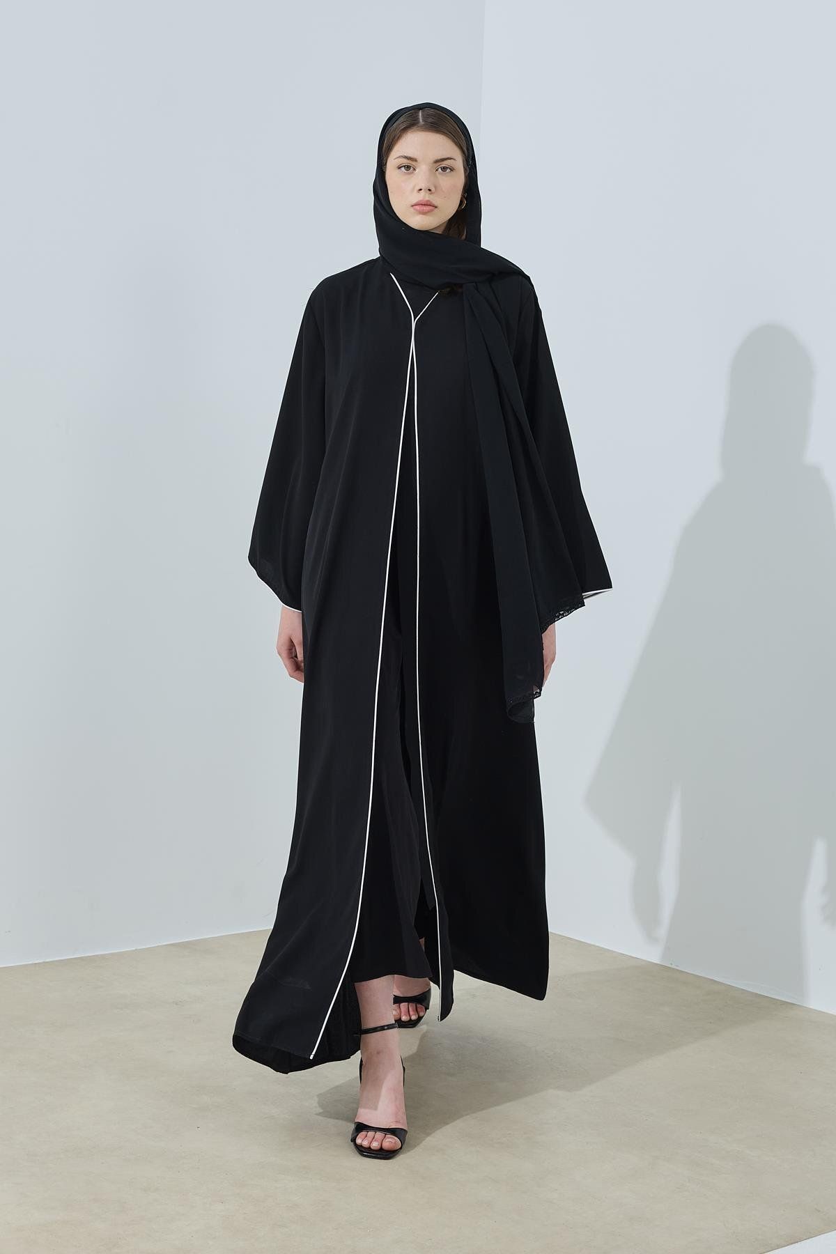 Merve Gültekin Biyeli Abaya