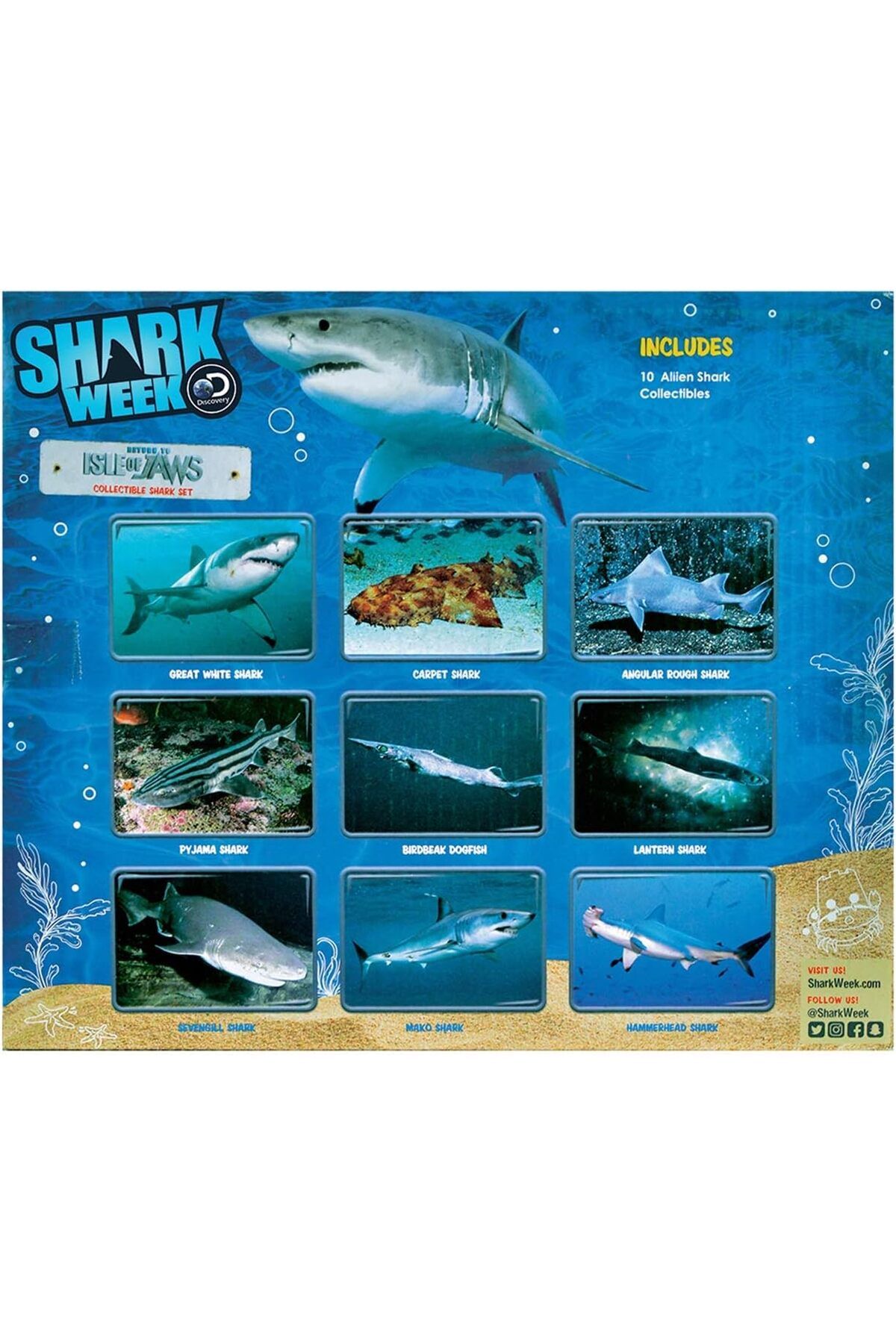 Discovery-Shark Week Return to The Isle of Jaws Collectible Set 2