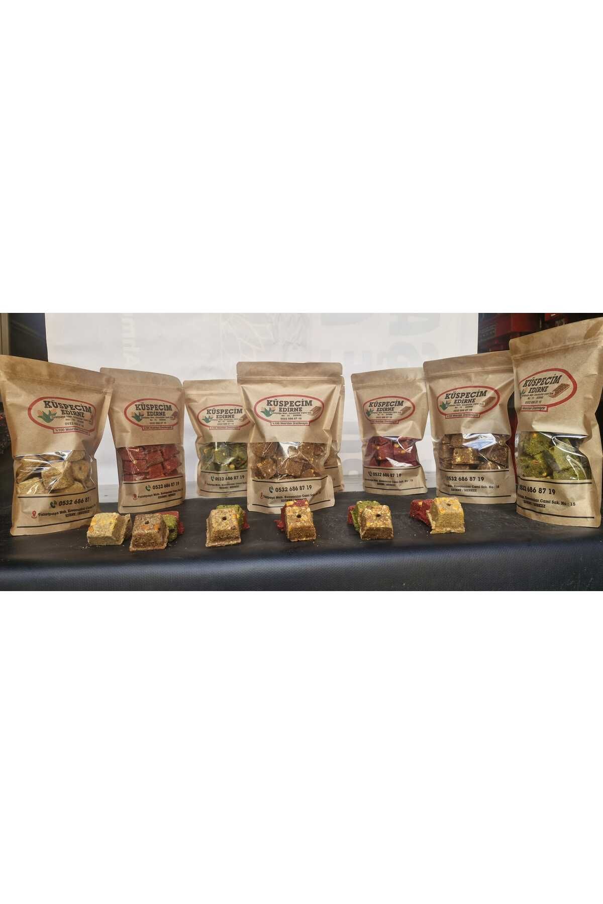 edirne küspecim sazan yemi (küspesi) 1 kg delikli