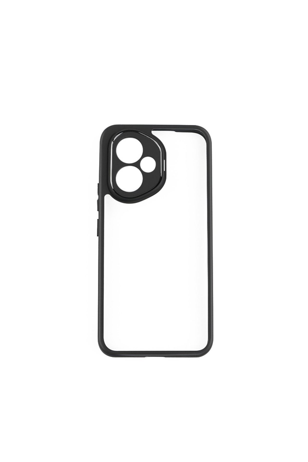 NANOSPACE Honor 400 Kılıf Kamera Korumalı Şeffaf Arka Yüzey New Roll Kapak