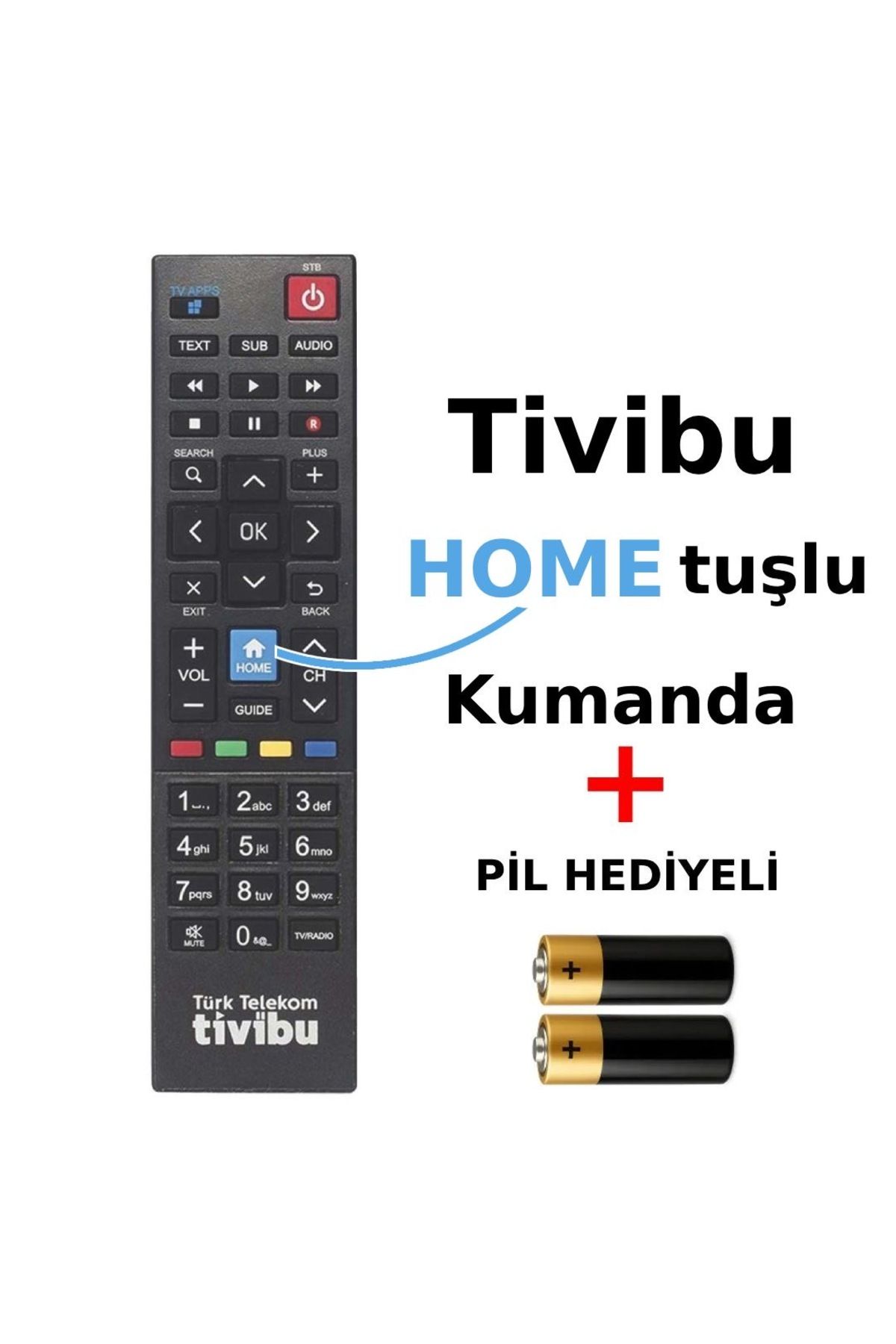 Suntel Tivibu Home tuşlu kumanda