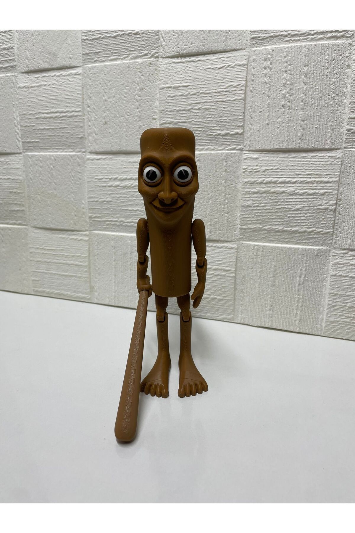 3dmakers Tung Tung Tung Oynar Figür – 3D Baskı Hareketli Oyuncak Dekor