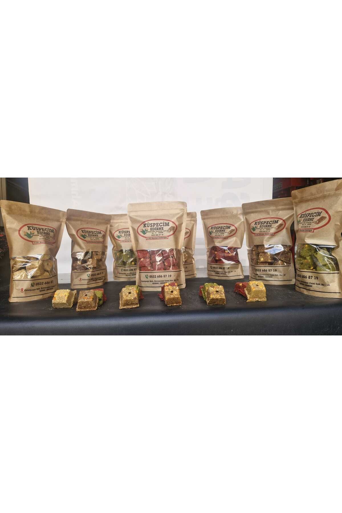 edirne küspecim sazan yemi (küspesi) 1 kg cilek deliksiz
