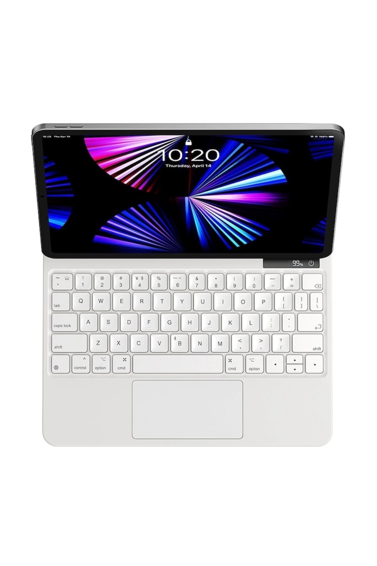 Rao-Compatible Case for iPad 10 2022 10.9 - Baseus Brilliance Magnetic Keyboard Case Digital Display, T3 3