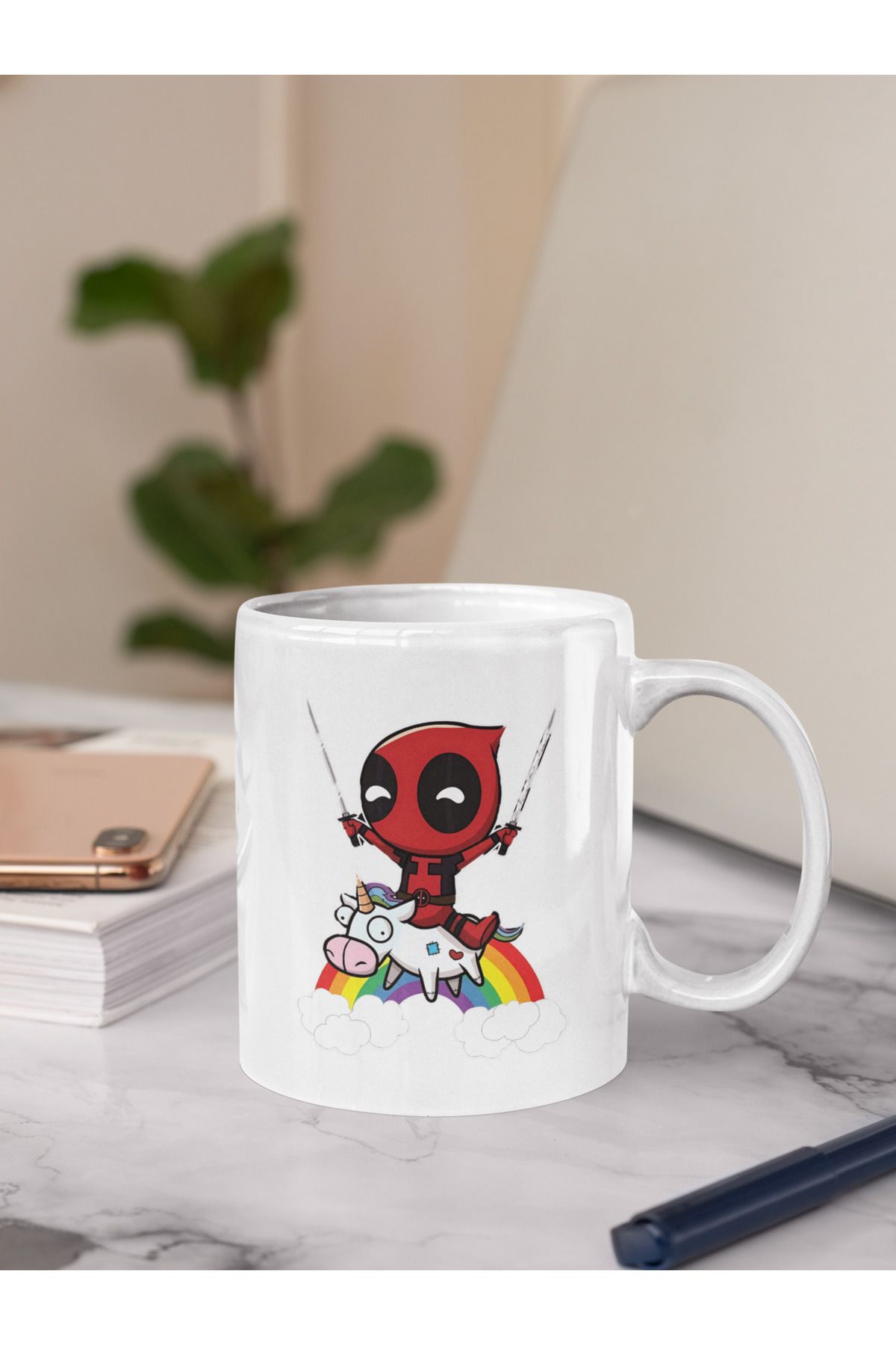 Butik Deadpool & Unicorn Mug
