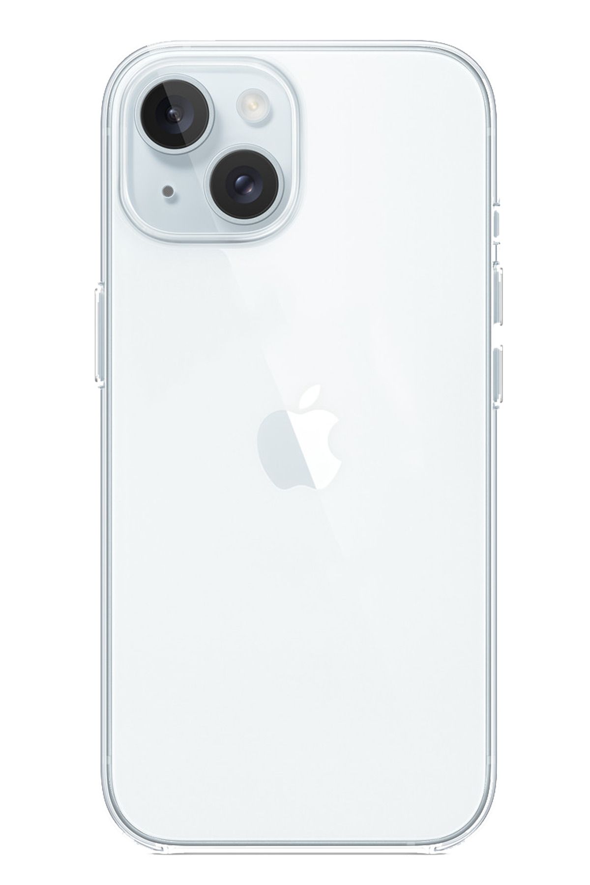 TechTree iPhone 15 Şeffaf Silikon Kılıf