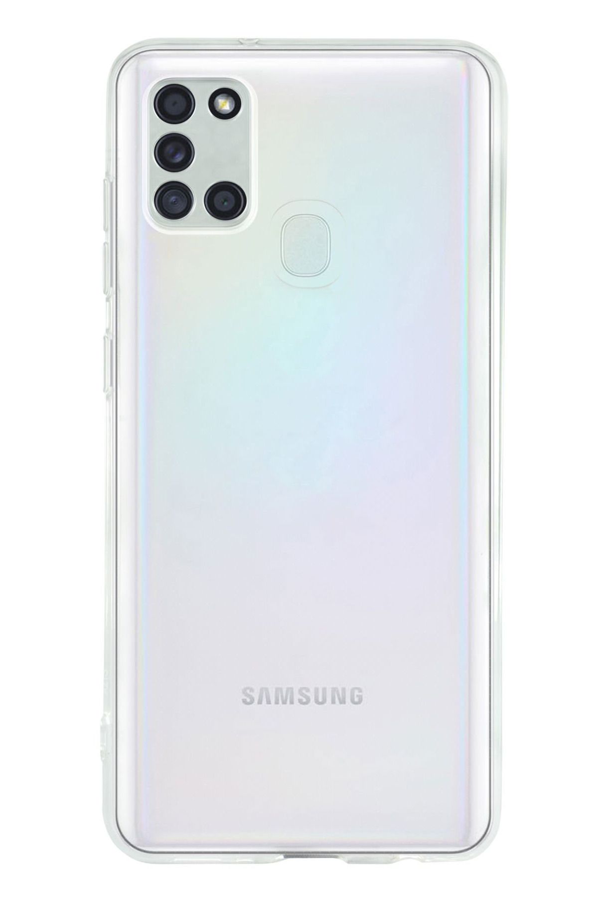 TechTree Samsung Galaxy A21S Şeffaf Silikon Kılıf