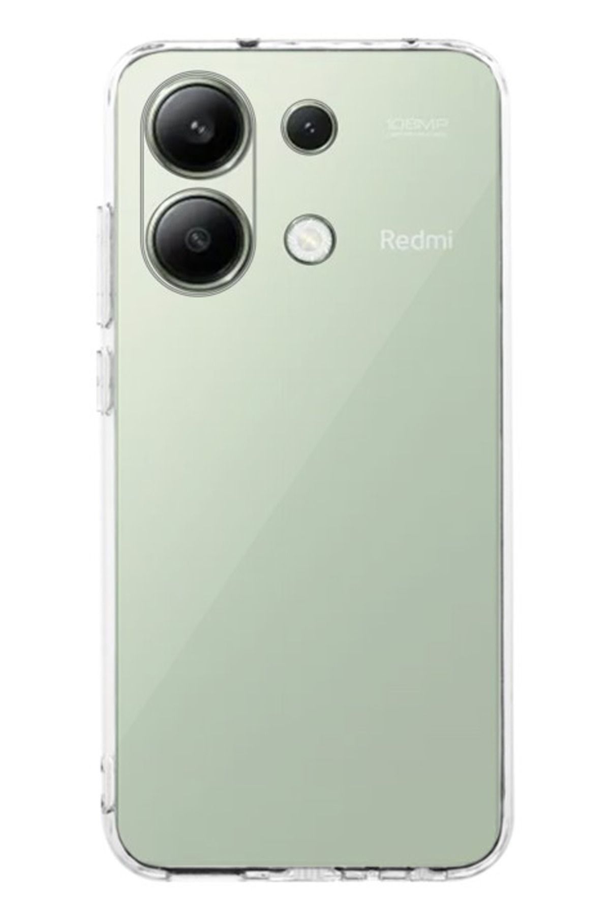 TechTree Redmi Note 13 4G Şeffaf Silikon Kılıf