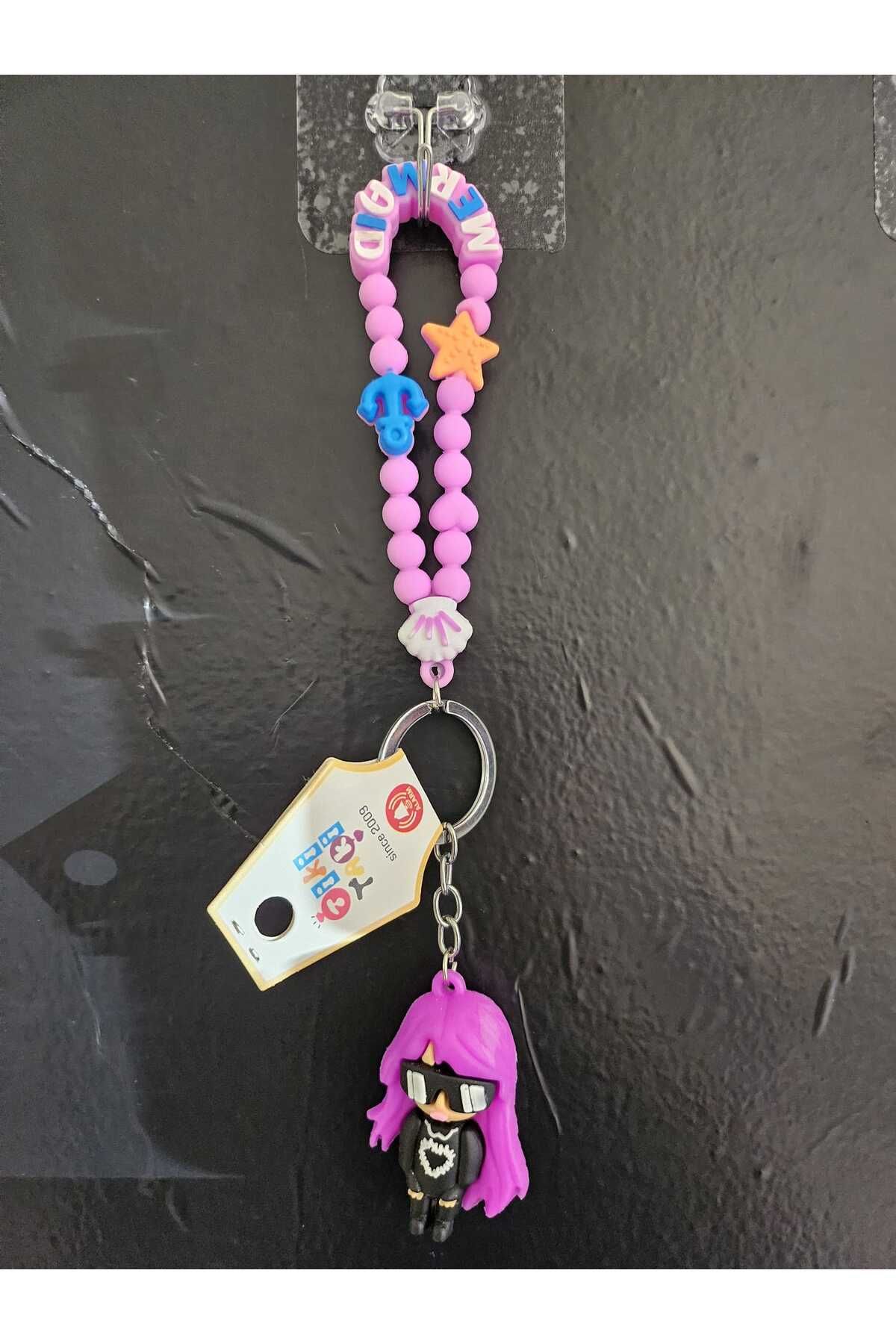 NO BRAND Bilezikli Maskot Anahtarlık