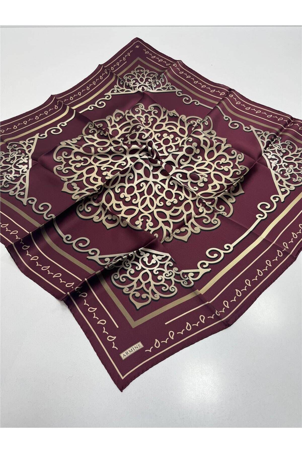 Armine Nostalji Serisi Sura İpek Eşarp 8650-42