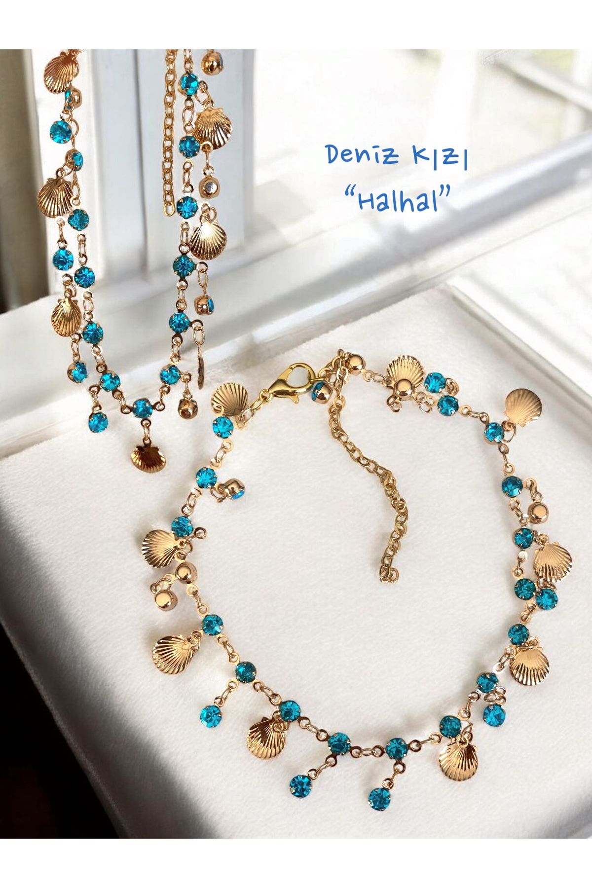 Glowelier Deniz Kızı Sallantılı Halhal