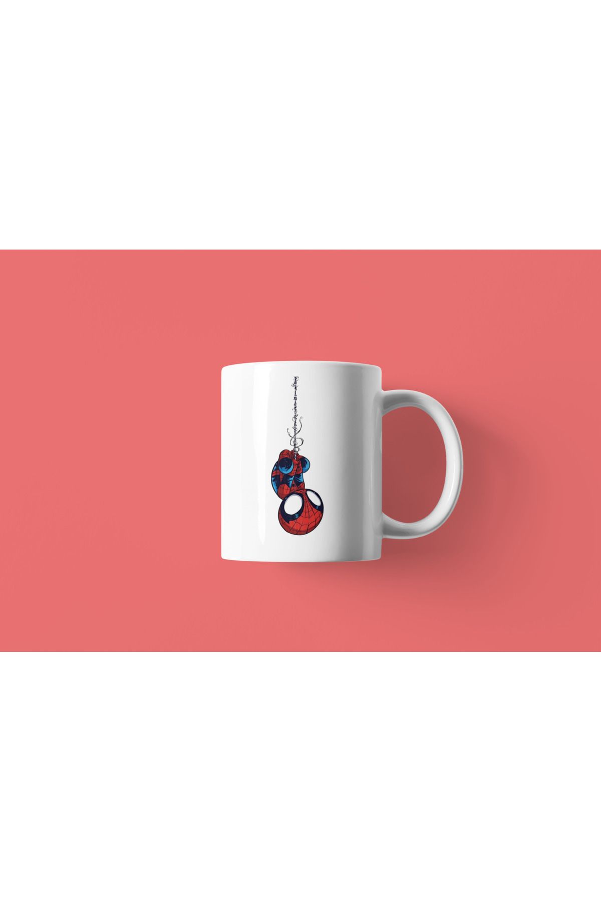 Butik “Chibi Spider-Man” Minimal Süper Kahraman Kupa