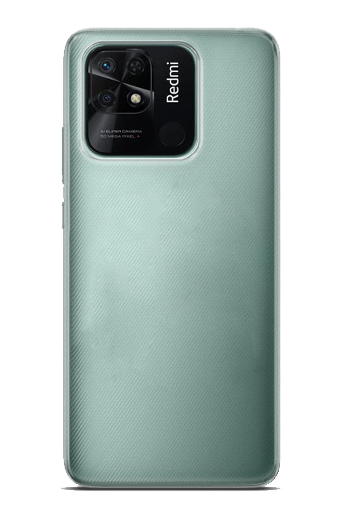 TechTree Redmi 10C - POCO C40 Şeffaf Silikon Kılıf