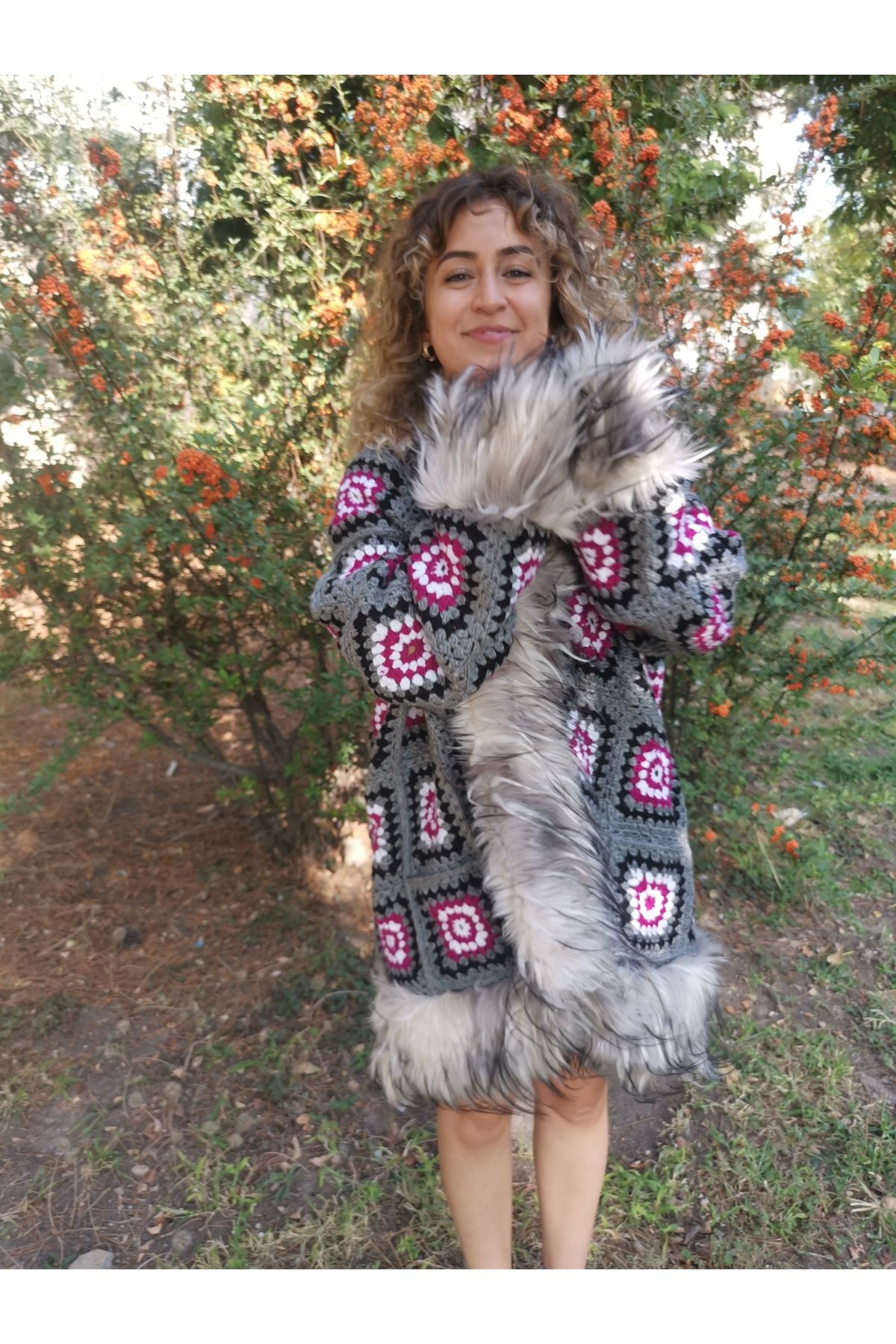 ALLKNİTS Kadın örgü ceket