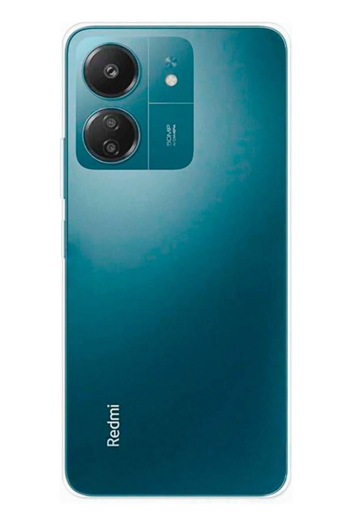TechTree Redmi 13C Şeffaf Silikon Kılıf