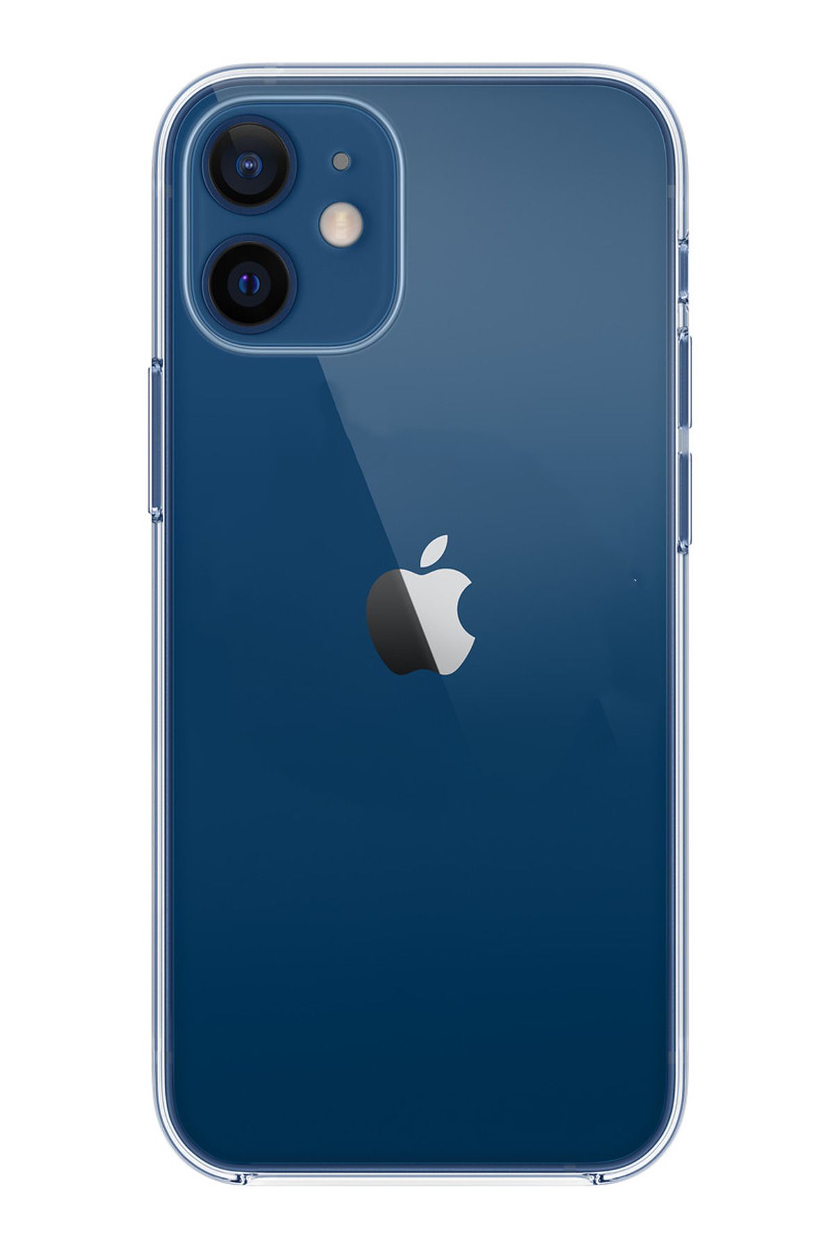 TechTree iPhone 12 Mini Şeffaf Silikon Kılıf
