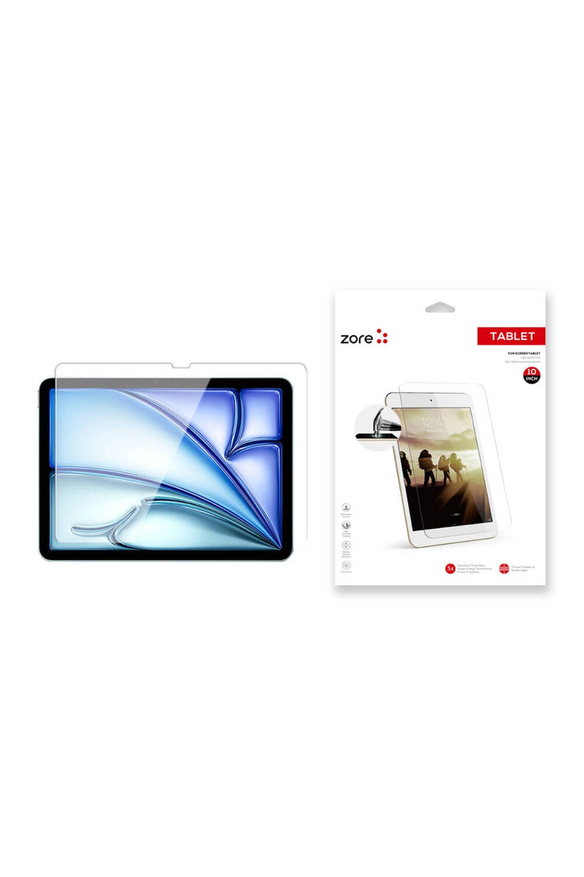 Megafox Teknoloji Apple iPad Pro 11 Uyumlu 2024 Uyumlu Ekran Koruyucu Tablet Blue Nano Ekran Filmi