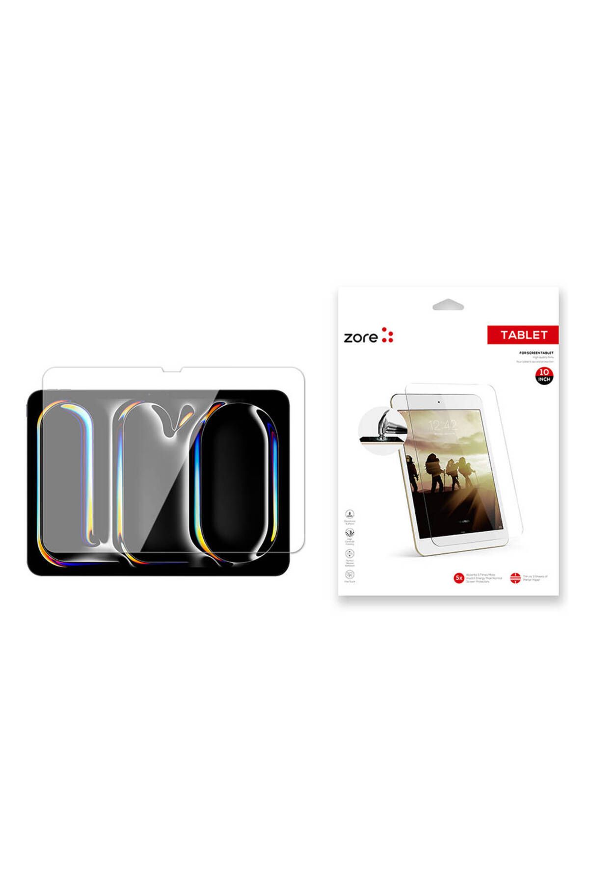 Megafox Teknoloji Apple iPad Air 11 2024 Uyumlu Ekran Koruyucu Tablet Blue Nano Ekran Filmi
