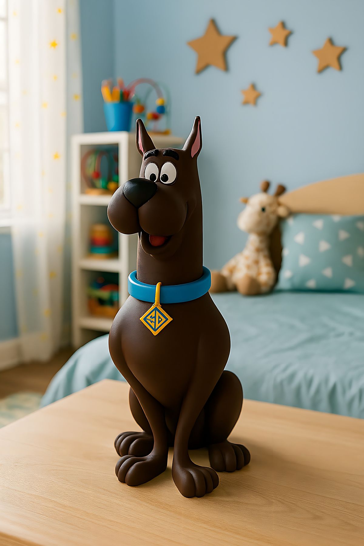 BaBaWoSs Scooby Doo 24, Cm Kaliteli Baskı Figür Dekoratif Ürün