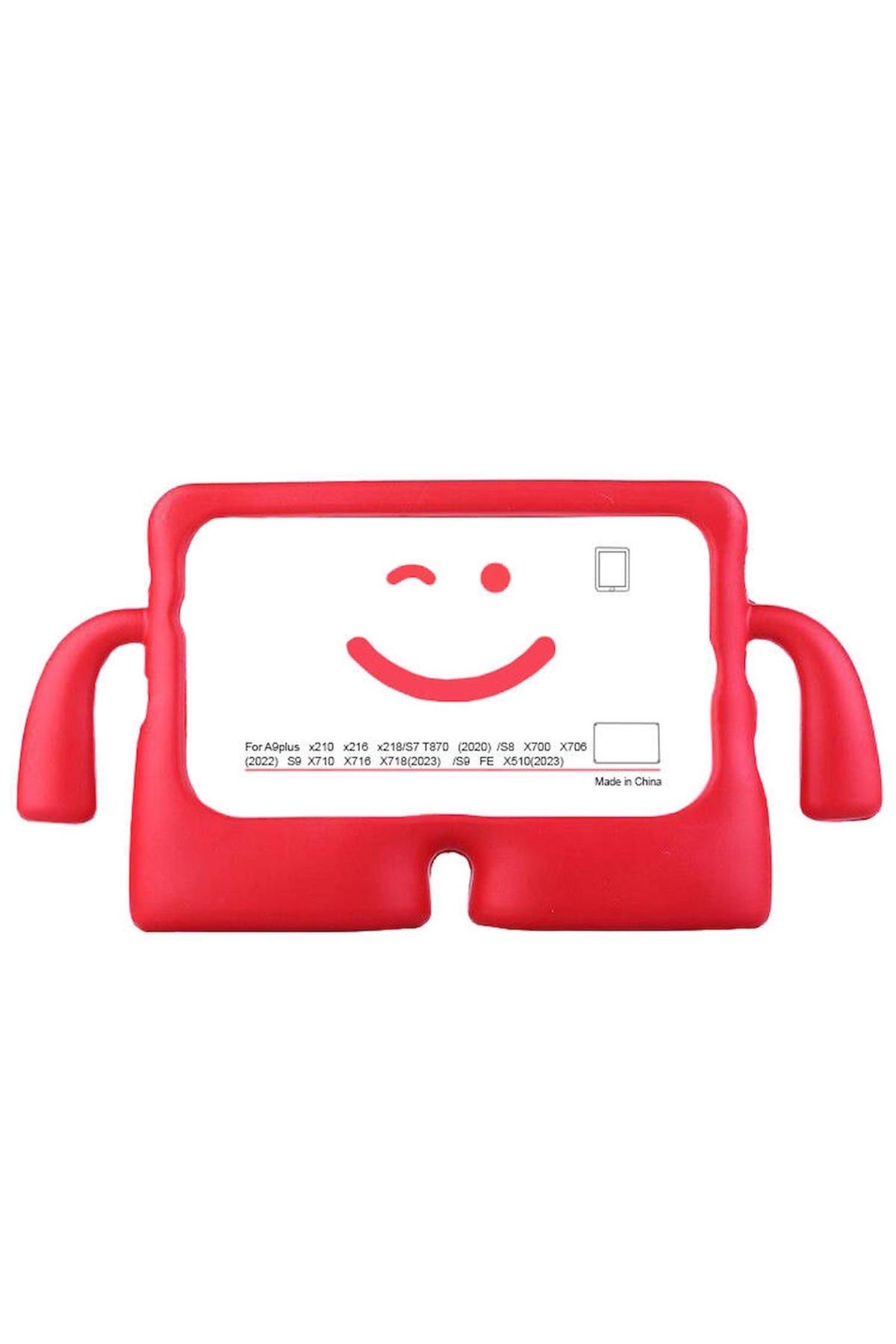 Megafox Teknoloji Samsung Galaxy Tab S9 Uyumlu Çocuk Tablet Kılıf iBuy Yumuşak Silikon Renkli Kılıf