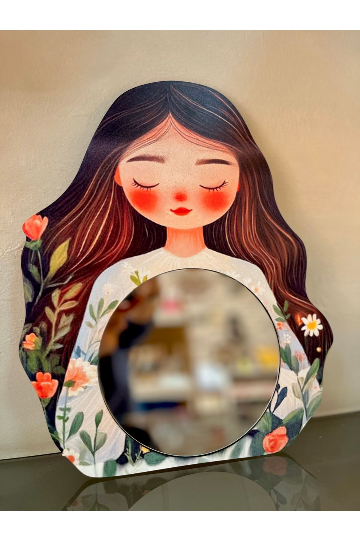 Mr Home Dekoratif Ayna-Genç Odası Aynası-Ev Dekorasyonu Aynası