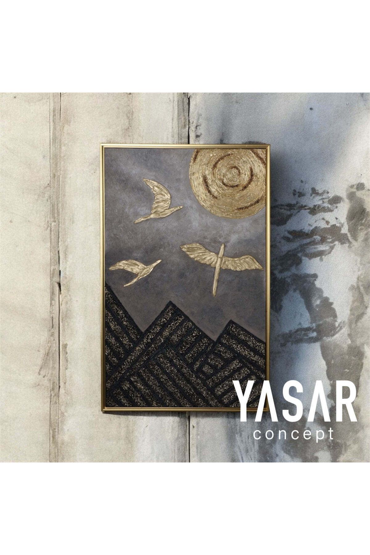 YSR CONCEPT Golden Sojourn Turna El Yapımı Tablo