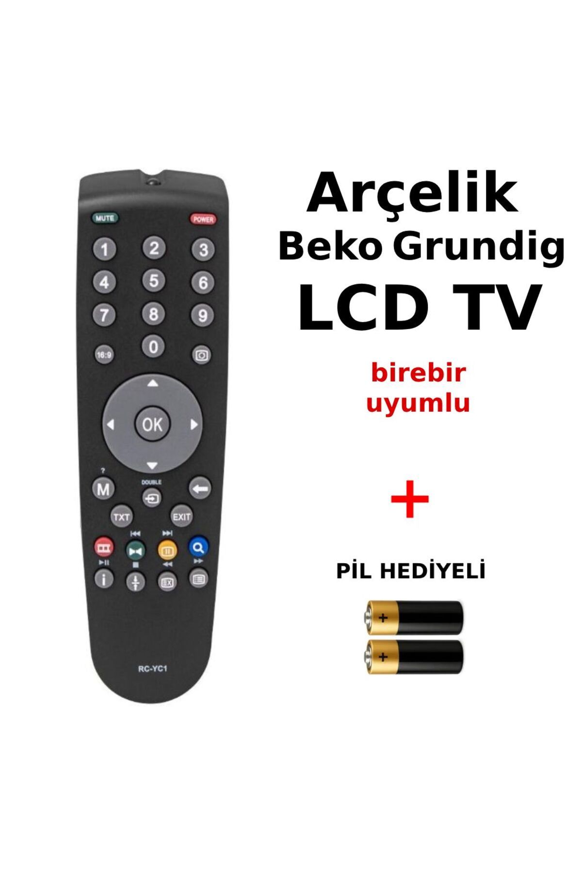 Suntel Arçelik Grundig LCD TV’lere uyumlu kumanda
