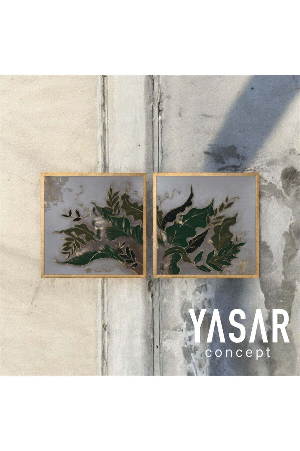 YSR CONCEPT Leaf Serenity El Yapımı Tablo