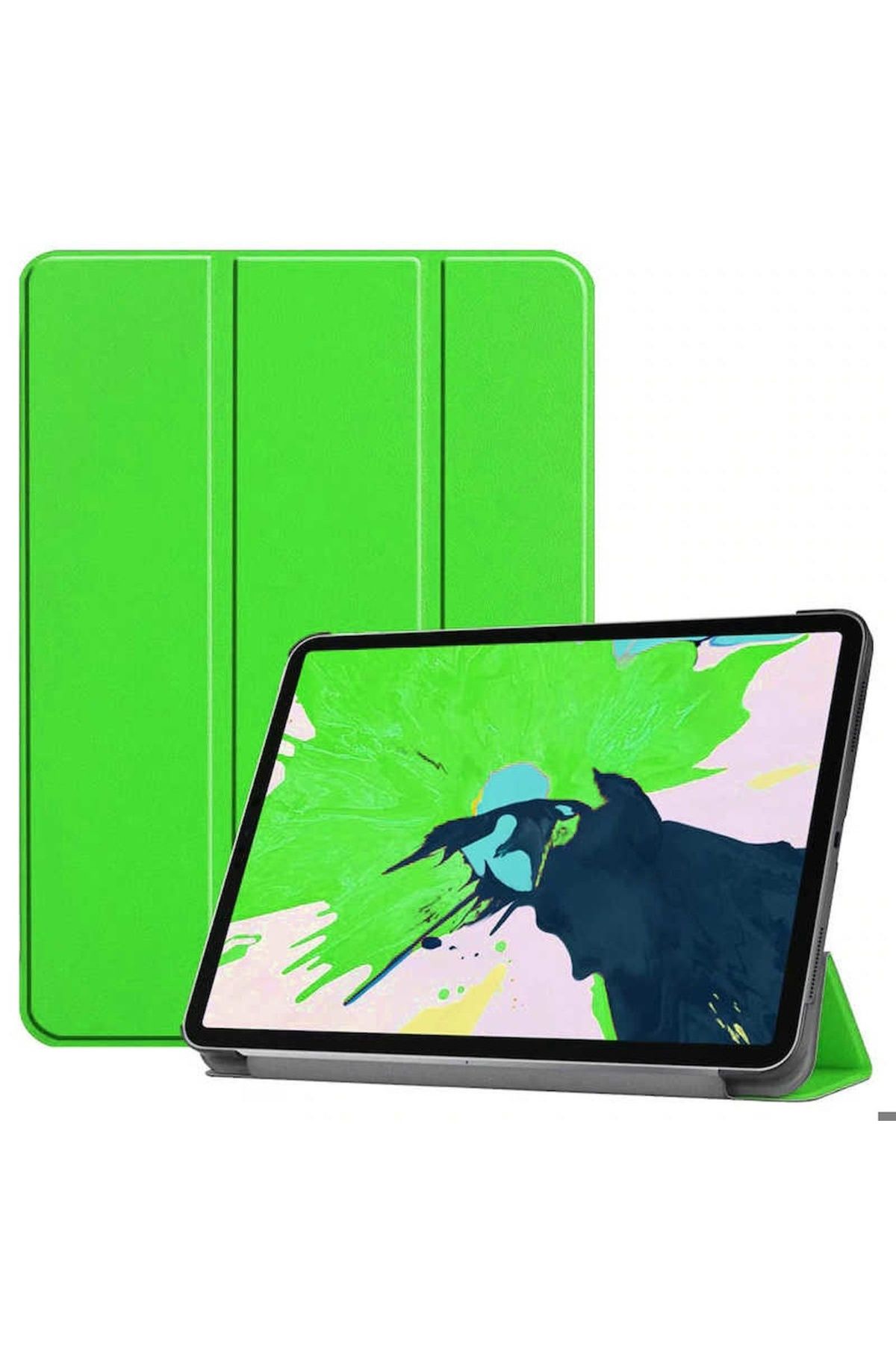 Megafox Teknoloji Apple iPad Pro 11 2020 (2.Nesil) Uyumlu Tablet Kılıfı Smart Cover Standlı Kılıf