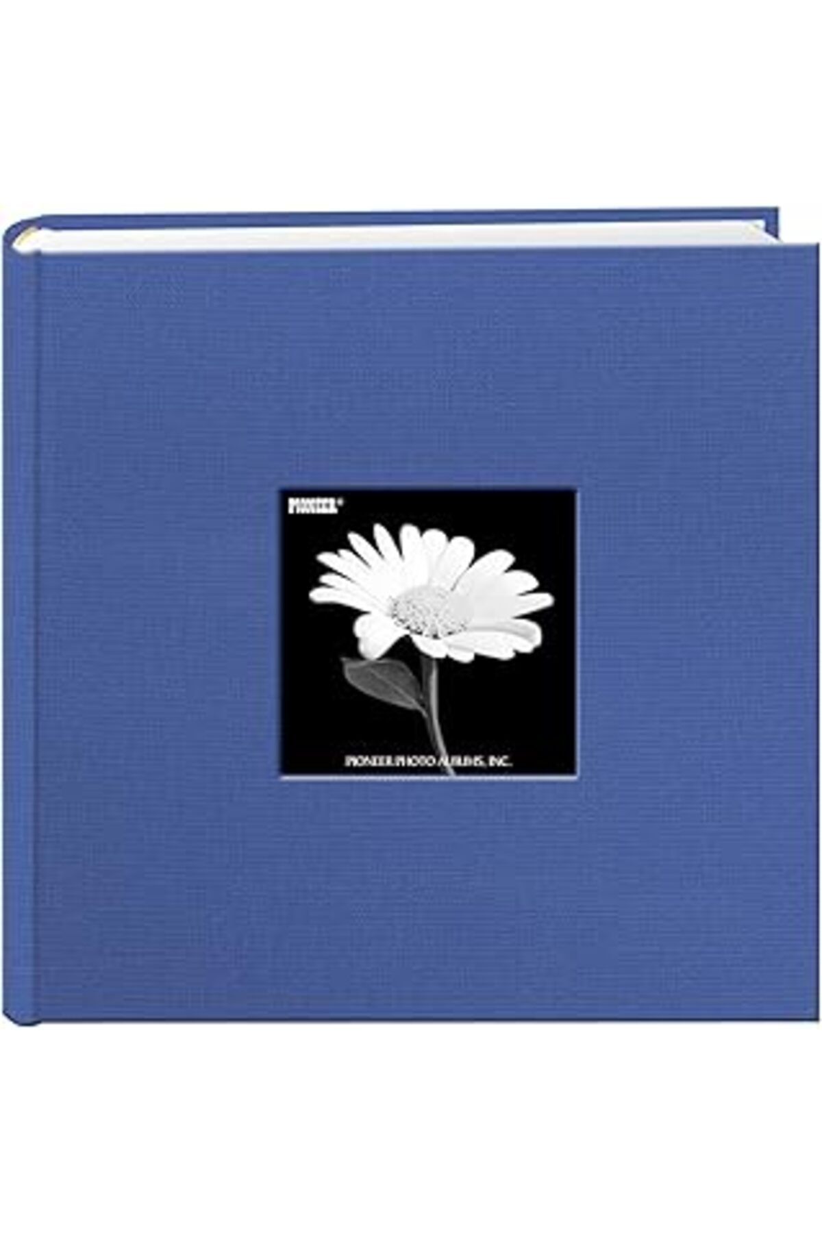 Mu Art Ahşap Pocket Kumaş Çerçeve Cover Foto Albümü &, Gök Mavisi, 22,9 X 22,9 Cm