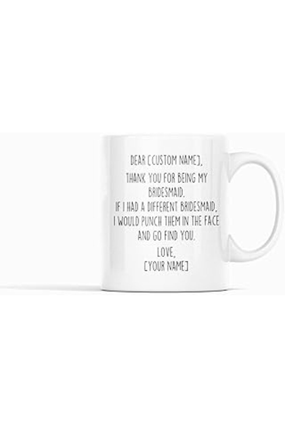 NETWORK ART Print Dore İngilizce Nedime Kahve Bardağı, Evlilik Hediyesi, Meksika Temalı Hediye, Nedime Kupası
