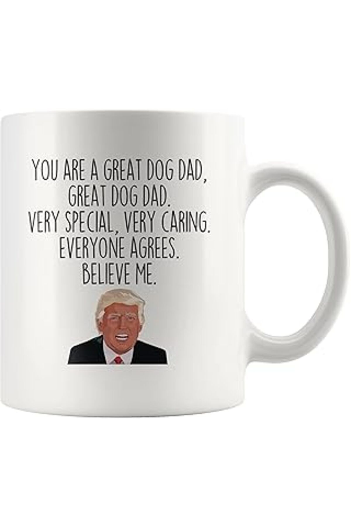 NETWORK ART Print Dore Funny Dog Dad Gift, Dog Dad Trump Mug, Gift For Dog Dad, Dog Dad Gift Idea, Funny Gag Gi