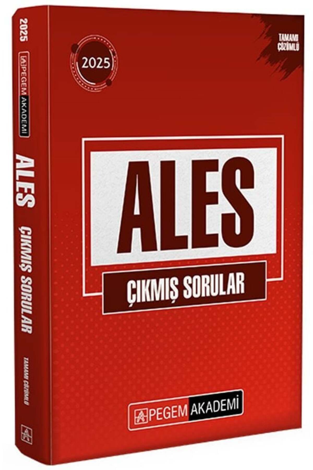 Makro Kitabevi Yayınları Pegem 2025 Baskı ALES Çıkmış Sorular Çözümlü