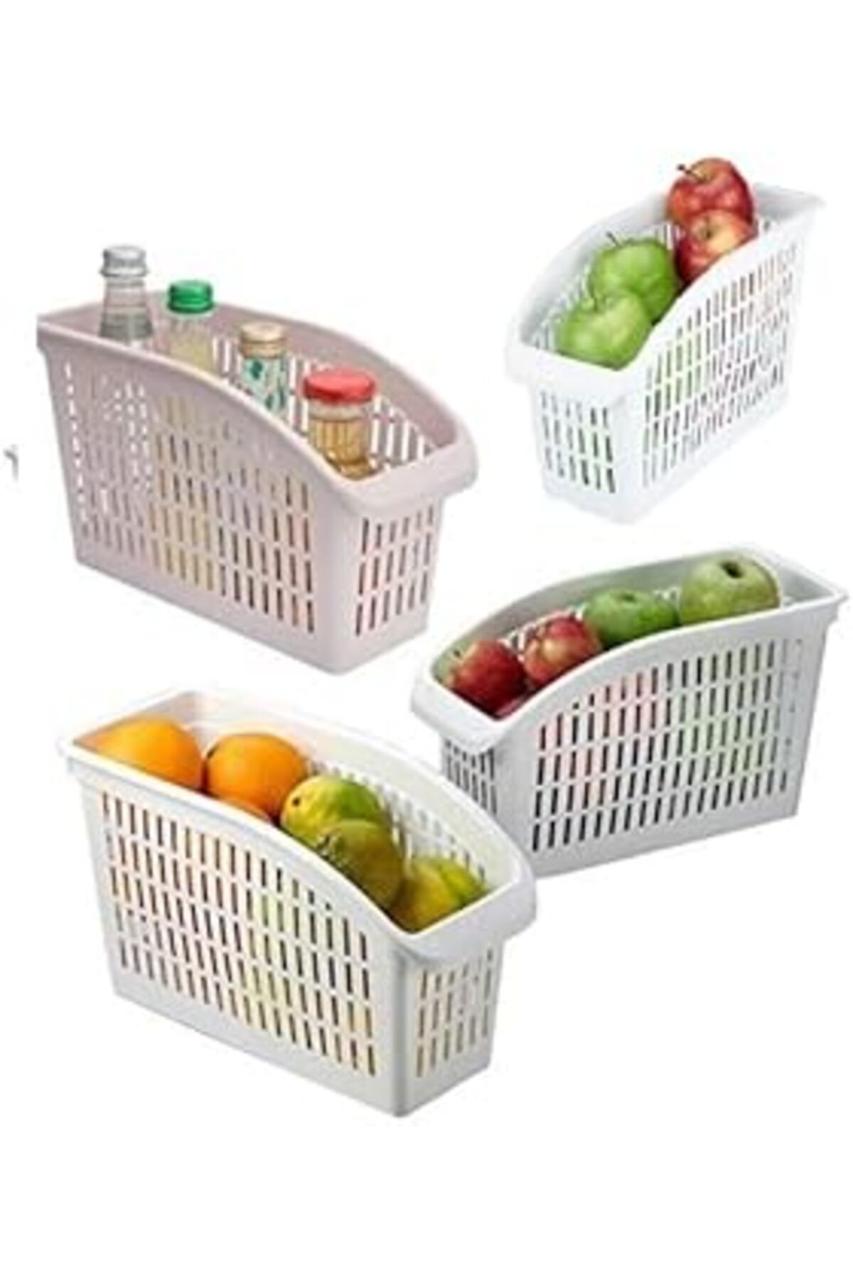 ASİTAN Baker Home Buzdolabı Düzenleyici, Organizer 4 Lü Set