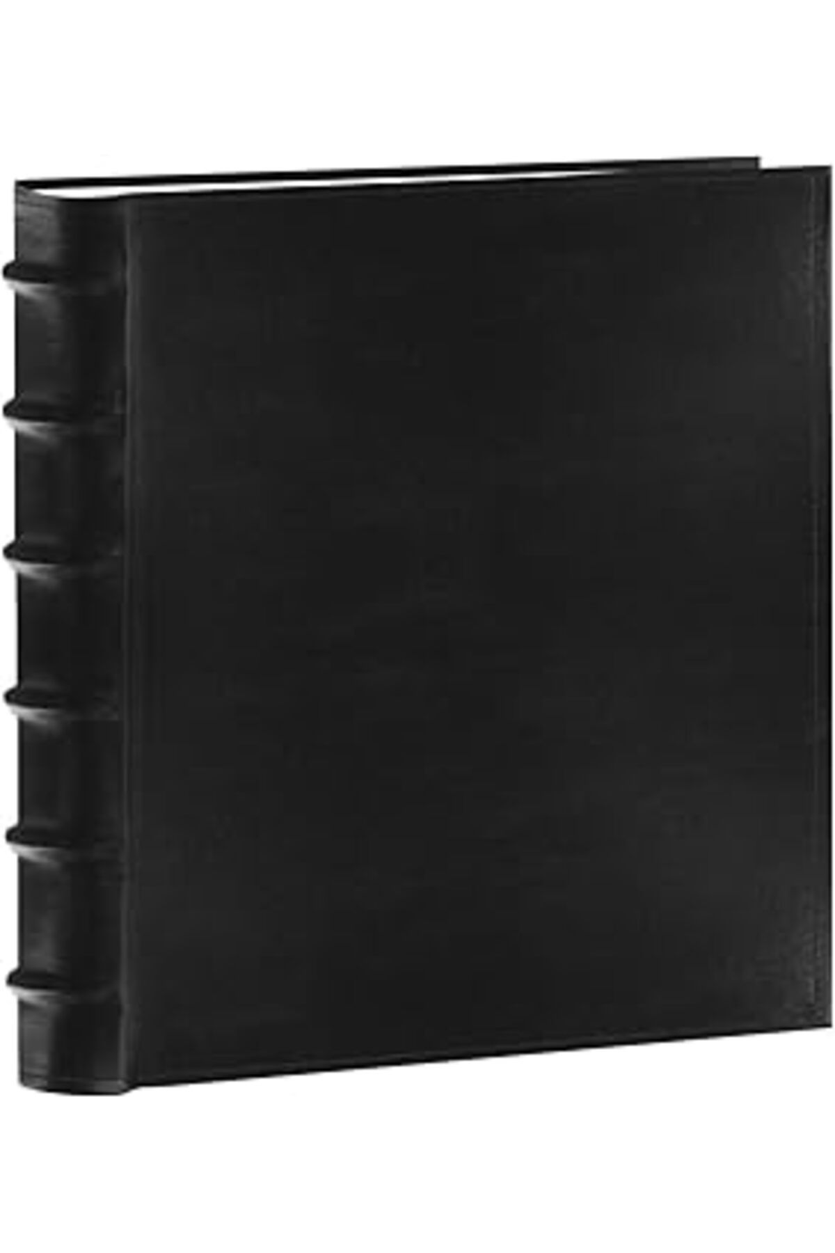 Mu Art Ahşap Photo Albums Ekstra Büyük Kapasiteli Fotoğraf Albümü, 500 Cep 4X6, Siyah