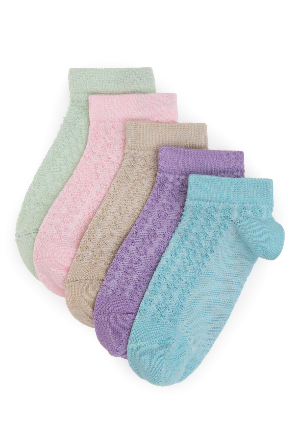 یو اس پولو بسته 5 عددی پاپوش و جوراب دخترانه 50304453-VR007 یو اس پولو بسته 5 عددی پاپوش و جوراب دخترانه 50304453-VR007