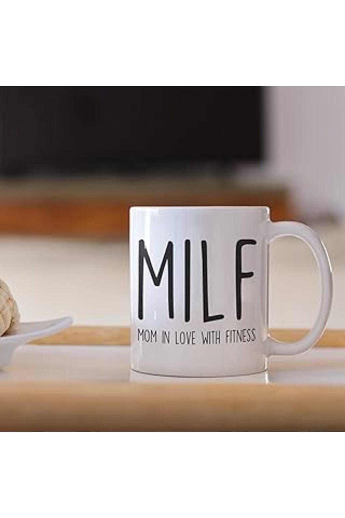 NETWORK ART Print Dore New Mom Gift Mom In Love With Fitness Mug Milf Gifts Mom Gifts From Sister First Mothers