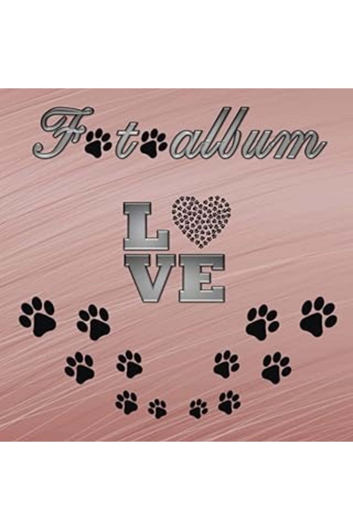NETWORK ART Fotoalbum Katzen Hunde Fototagebuch Katzenliebhaber Erinnerungsfotobuch Geschenkidee Hundeliebhaber